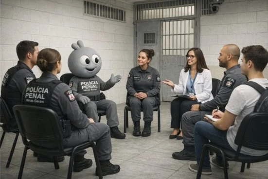 Integração entre ensino e serviço fortalece a atenção biopsicossocial na SEJUSP-MG